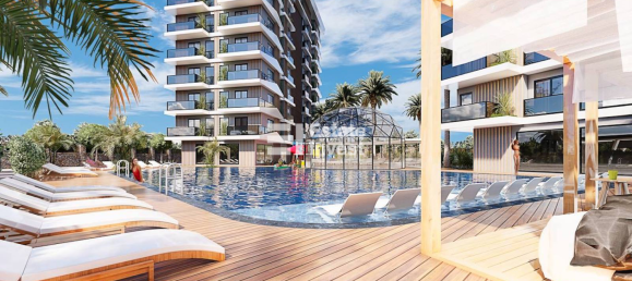 شقة 1+1 في Alanya, Turkey رقم 24587 5