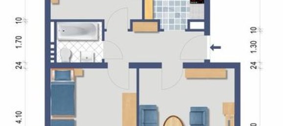 Квартира с 3 комнатами в Дюссельдорф, Германия № 8228 10