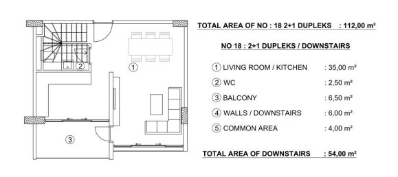2 rooms Penthouse in Kargicak, Turkey No. 29948 30