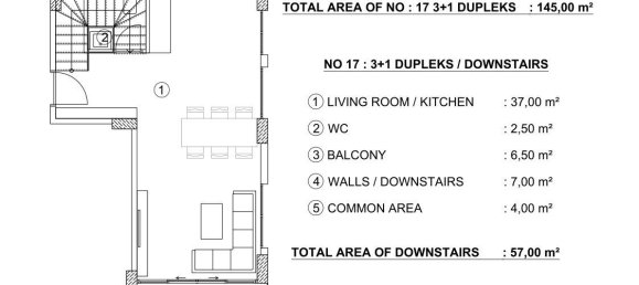2 rooms Penthouse in Kargicak, Turkey No. 29948 28