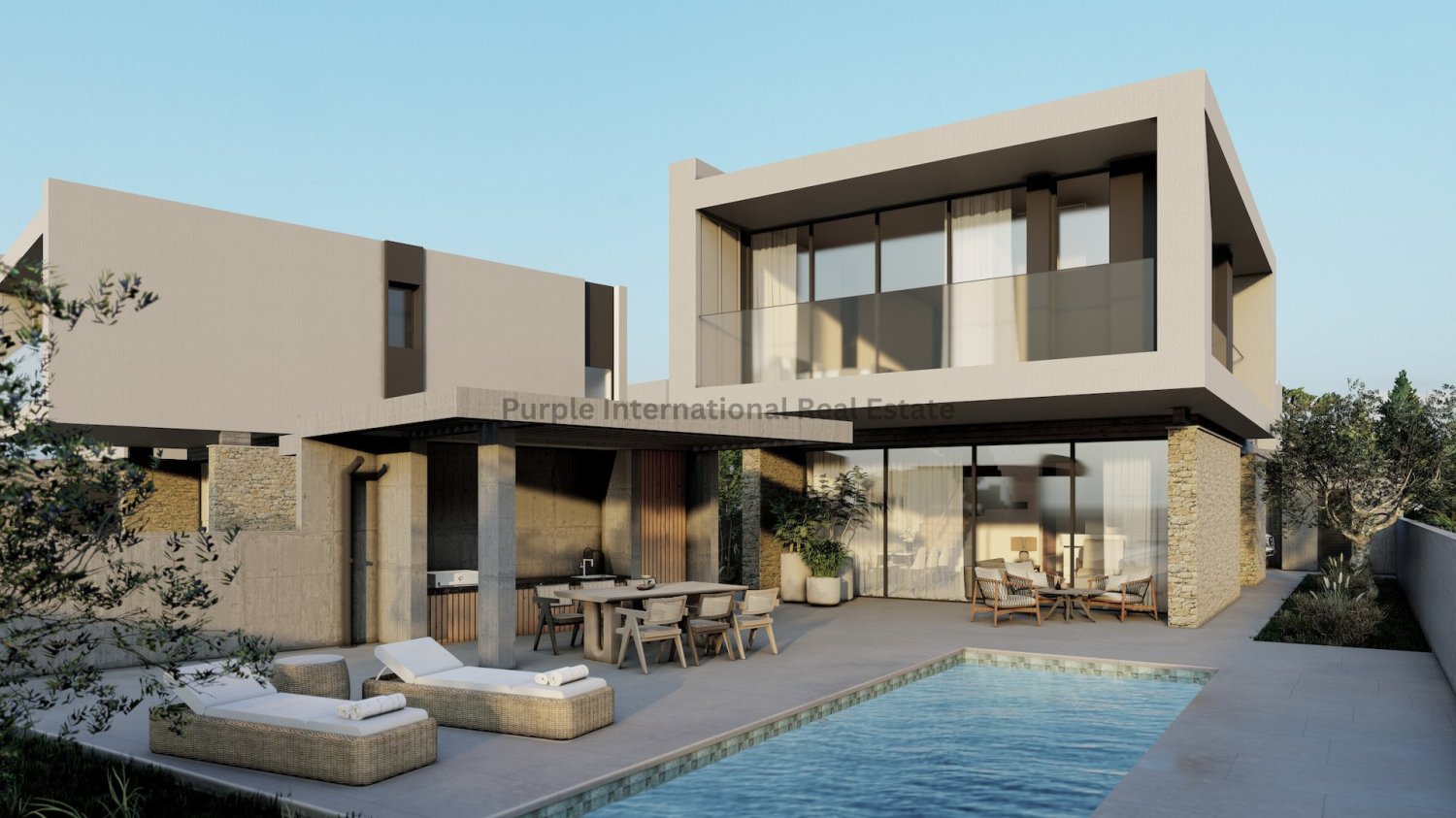 3 غرف نوم فيلا في Geroskípou, Cyprus رقم 173191