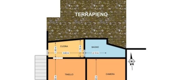 Дом с 7 комнатами в Бранци, Италия № 29630 17