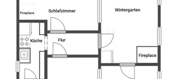 2 Schlafzimmer Bungalow in Wittenberg, Germany, Nr. 316512 12
