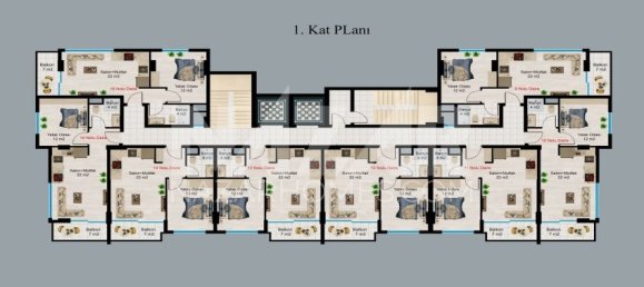 Wohnung 2+1 in Alanya, Turkey, Nr. 14451 19