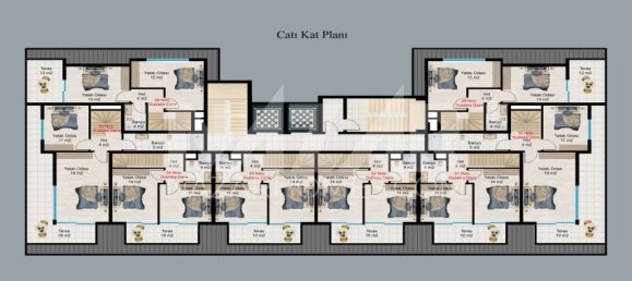 Wohnung 2+1 in Alanya, Turkey, Nr. 14451 25