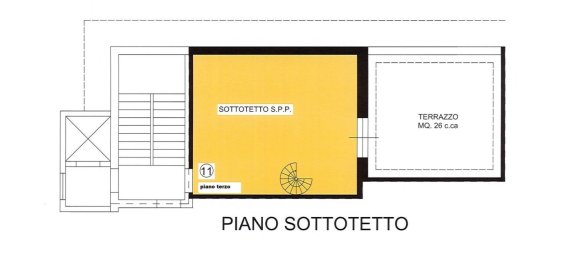 4-salle Penthouse à Lentate sul Seveso, Italy No. 3840 14