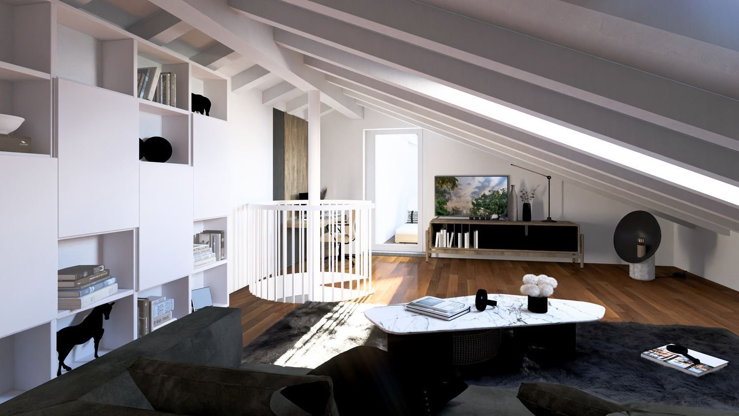 4-salle Penthouse à Lentate sul Seveso, Italy No. 3840