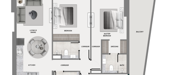 Estudio en Dubai, UAE No. 121621 7