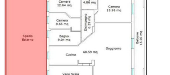 3 rooms Apartment in San Giovanni in Fiore, Italy No. 273847 17