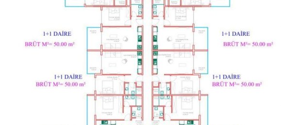 2 rooms Apartment in Oba, Turkey No. 10016 27