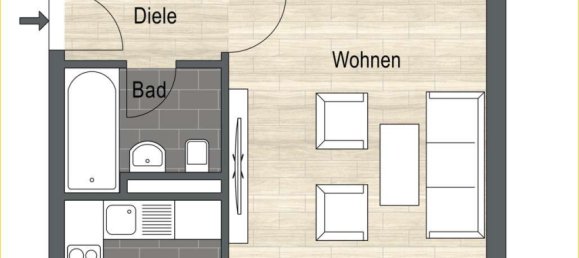 1 bedroom Apartment in Freising, Germany No. 35129 8
