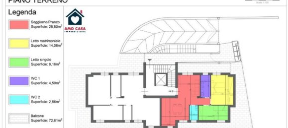 3-Zimmer Wohnung in Santa Marinella, Italy, Nr. 195875 24