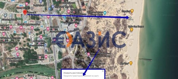 1 chambre Appartement à Sveti Vlas, Bulgaria No. 400 21