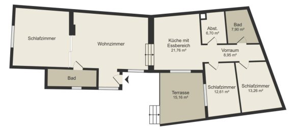 3 Schlafzimmer Haus in Groß-Schweinbarth, Austria, Nr. 195887 16