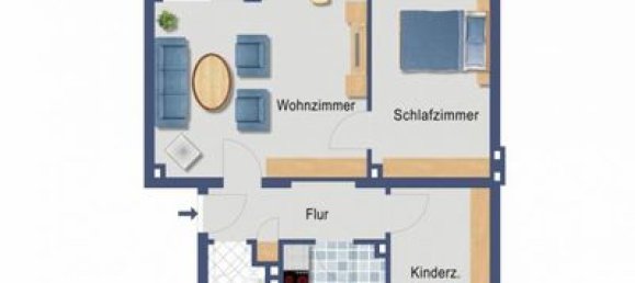 3 rooms Apartment in Bremen, Germany No. 36884 3