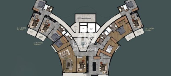 Apartment 1+1 in Mahmutlar, Turkey No. 1963 20