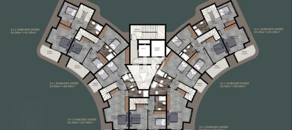 Apartment 1+1 in Mahmutlar, Turkey No. 1963 19
