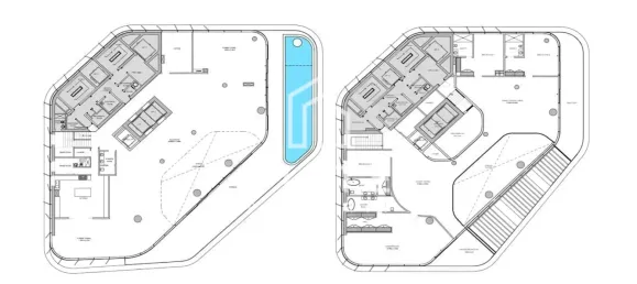 Пентхаус с 4 спальнями в Дубай, ОАЭ № 104835 13