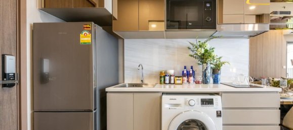 Кондоминиум  с 1 спальней в CLOUD Thonglor-Phetchaburi, Бангкок, Таиланд № 28563 6