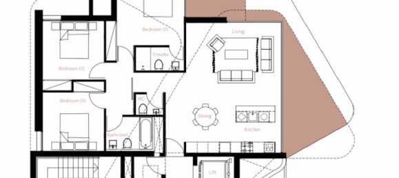 Apartamento T3 em Larnaca, Cyprus N.º 15773 15