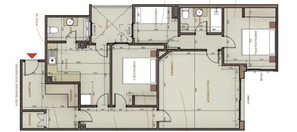 3 Schlafzimmer Wohnung in Eixample, Spain, Nr. 183355 53