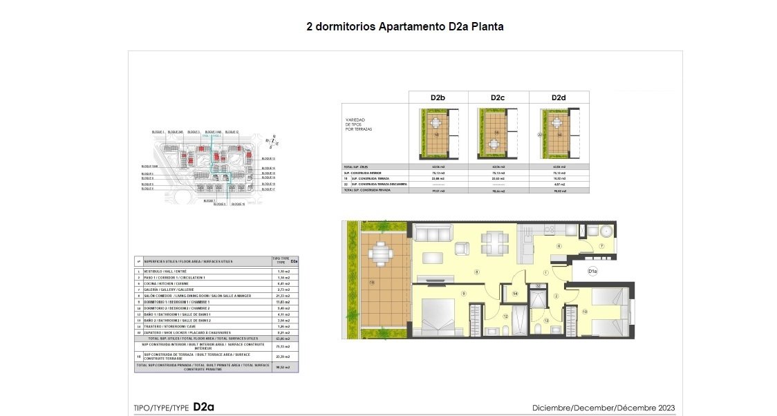 2 bedrooms Apartment in Torrevieja, Spain No. 285590