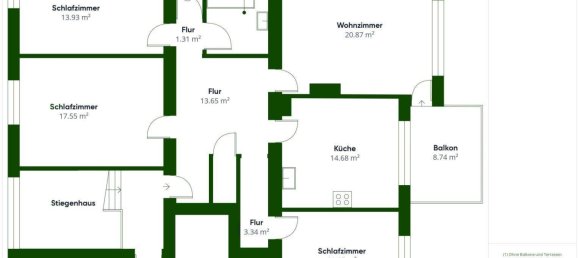 Квартира с 4 комнатами в Бад Геринг, Австрия № 97397 24