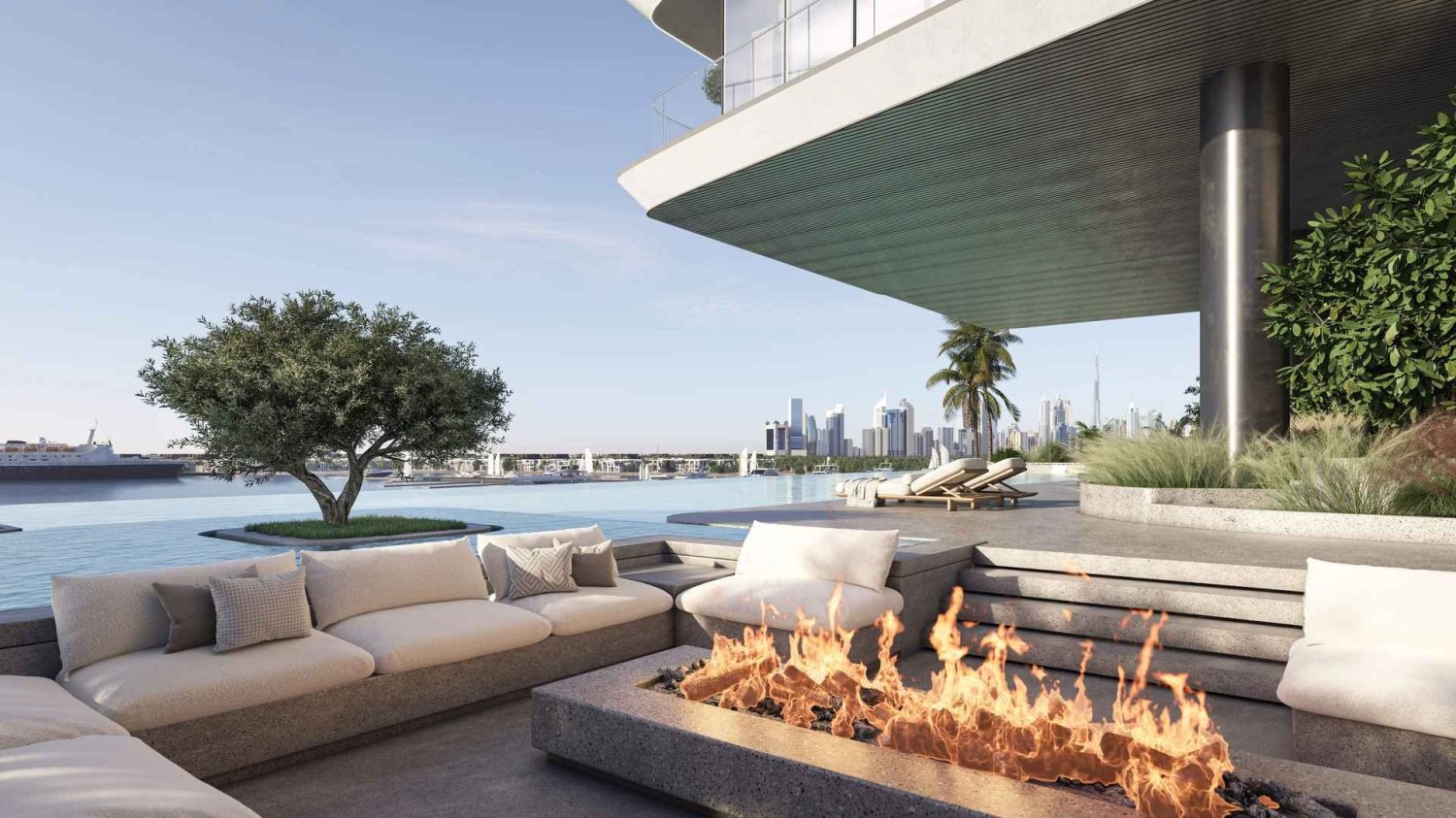 Apartamento de 2 dormitorios en IL Vento, Maritime City, UAE No. 118687