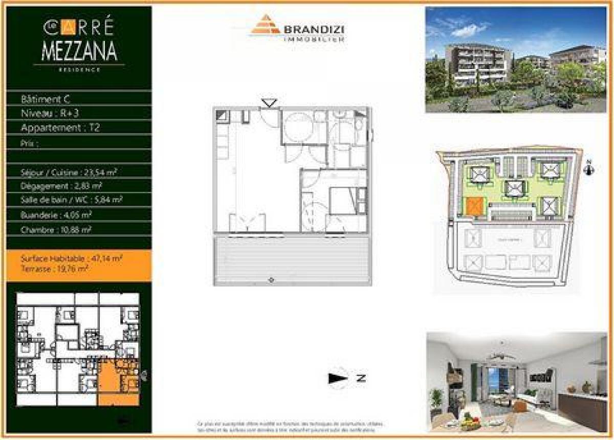 Studio in the Condo in Lucciana, France No. 12466