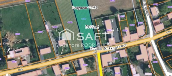 2166m² Land in Remies, France No. 80632 2