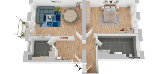 Apartamento de 2 divisões em Friedrichshain, Germany N.º 35751 11