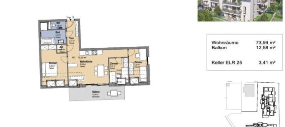 3 rooms Land in Vienna, Austria No. 241812 2