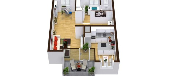 Ático de 3 habitaciónes en Wels, Austria No. 113136 21