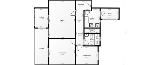 2 bedrooms Apartment in Madrid, Spain No. 141099 26