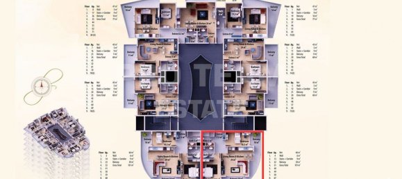 3-Zimmer Wohnung in Avsallar, Turkey, Nr. 27991 20