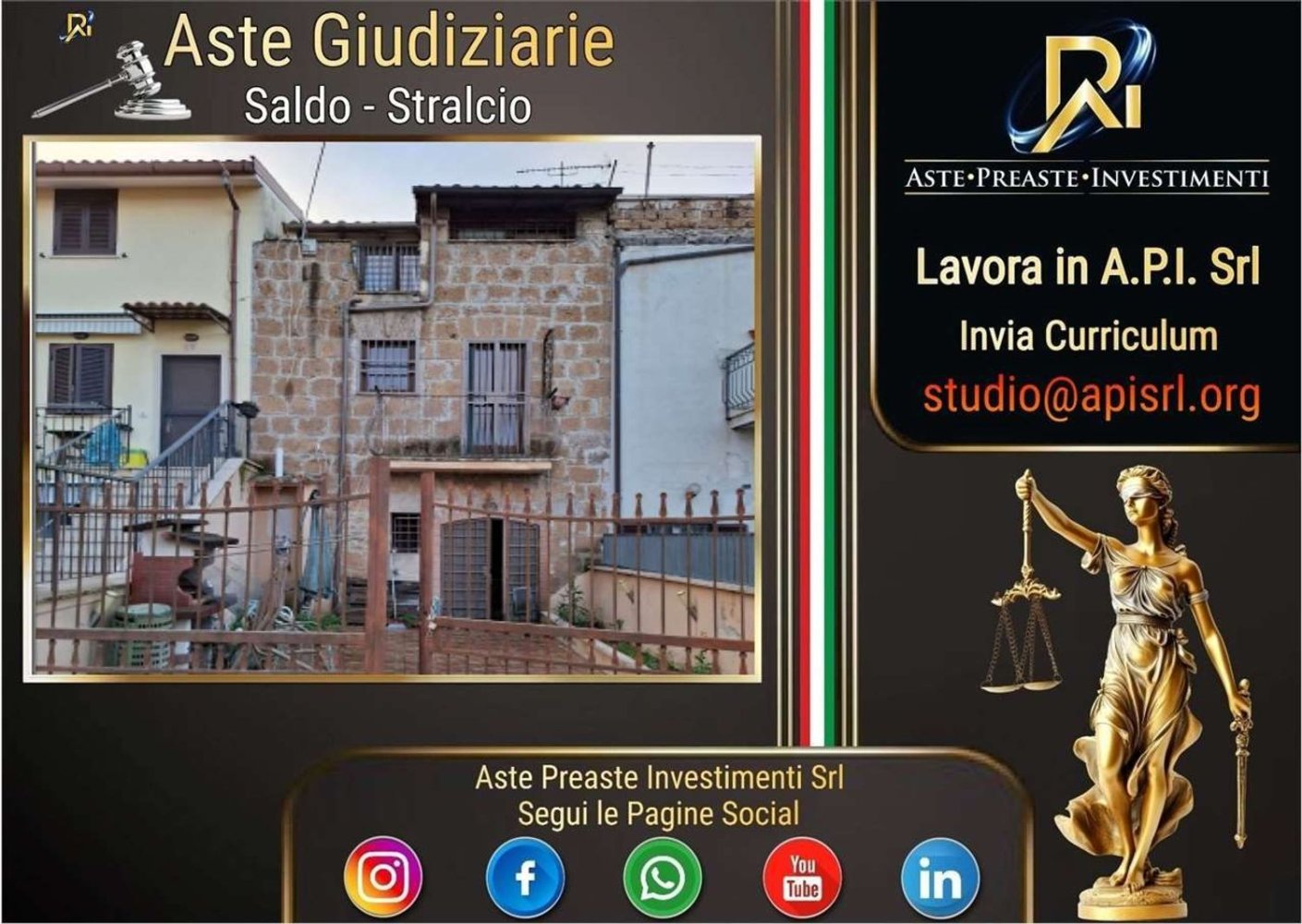 3 rooms Apartment in Faleria, Italy No. 300676