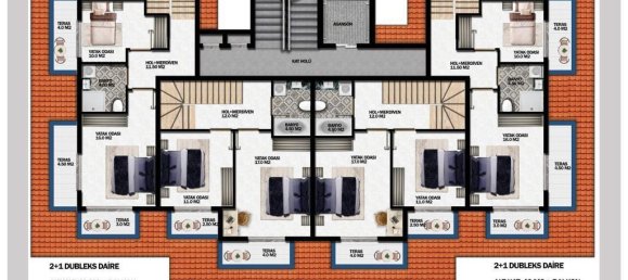 2 rooms Penthouse in Alanya, Turkey No. 29816 15