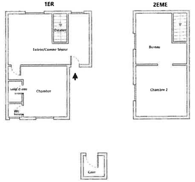 2 غرف نوم شقة في Cachan, France رقم 187664