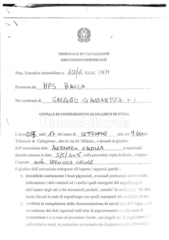 Apartamento de 5 habitaciónes en Caltagirone, Italy No. 370020