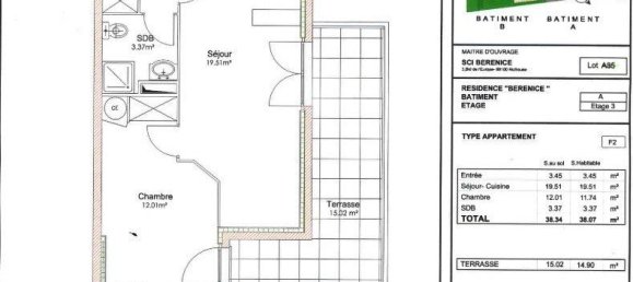 1 bedroom Apartment in Illzach, France No. 58402 6