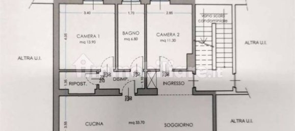 4 rooms Apartment in Fossano, Italy No. 56161 22