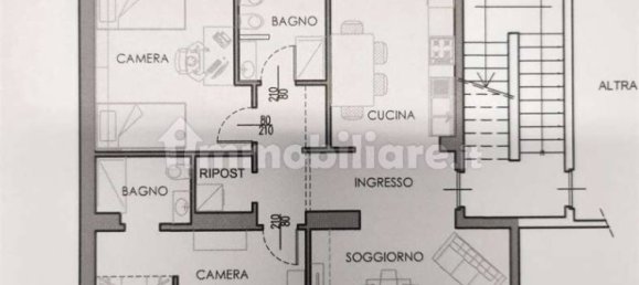 4 rooms Apartment in Fossano, Italy No. 56161 24