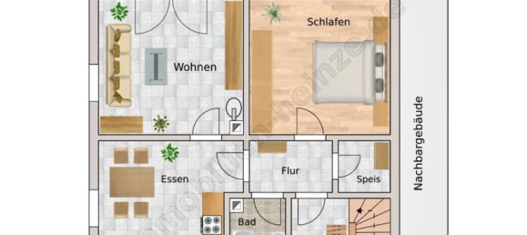 2 غرف نوم تاون هاوس في Bamberg, Germany رقم 337670 31