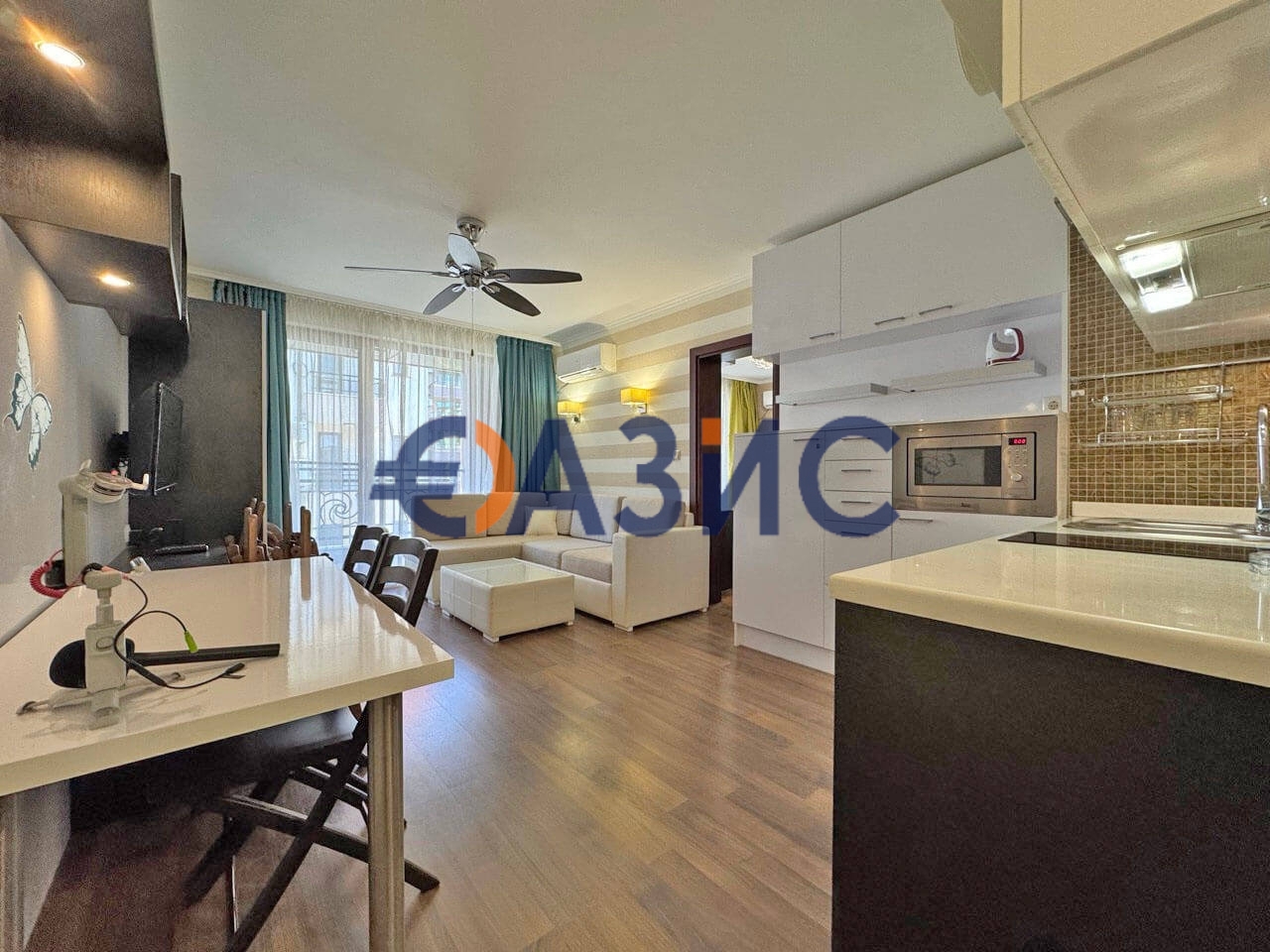 1 chambre Appartement à Pomorie, Bulgaria No. 637