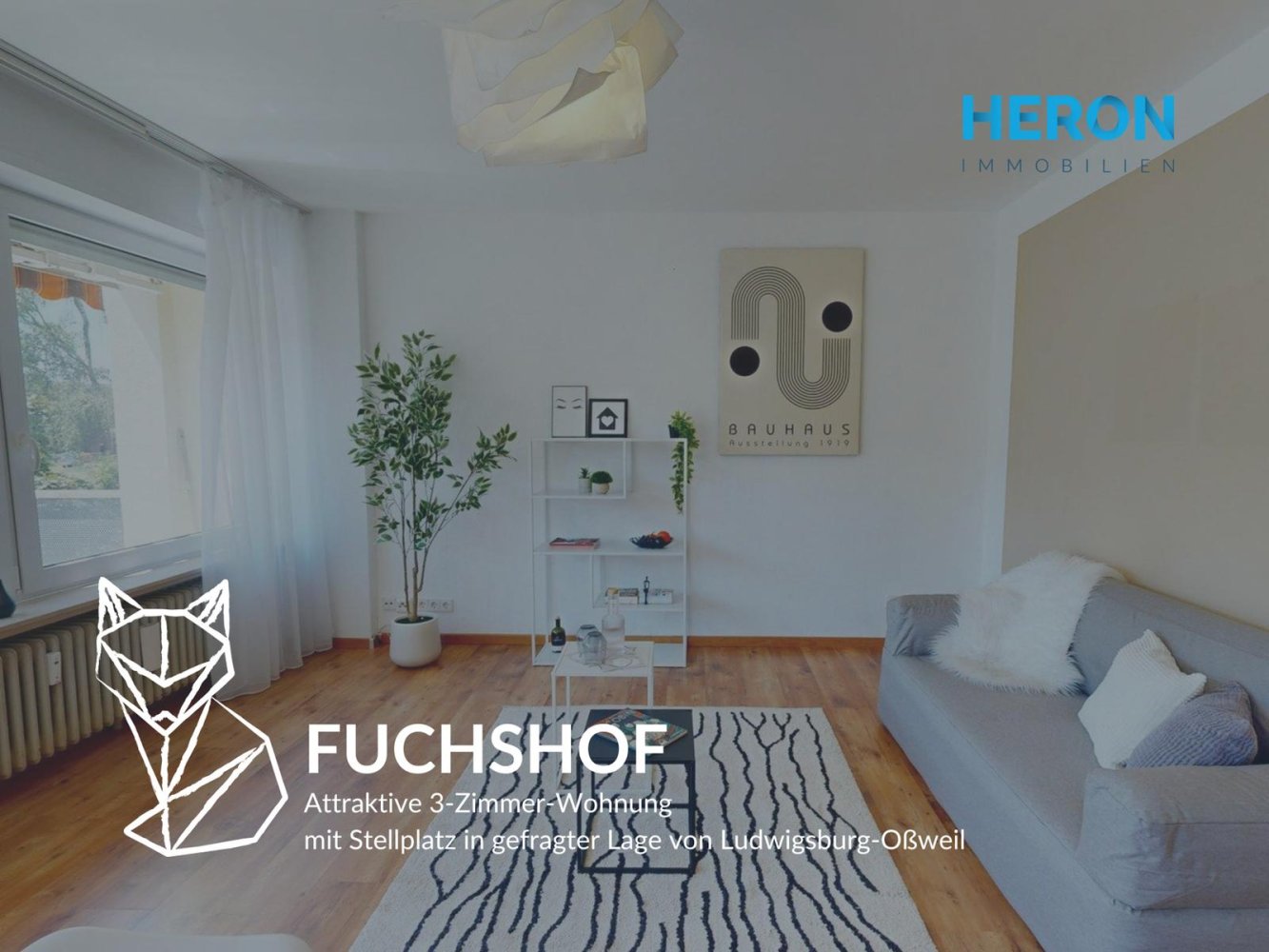 Квартира с 2 спальнями в Ludwigsburg, Германия № 225524