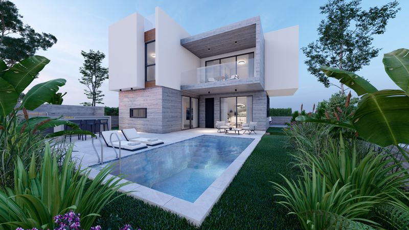 3 dormitorios villa en venta en Konia, Paphos, Cyprus № 9281