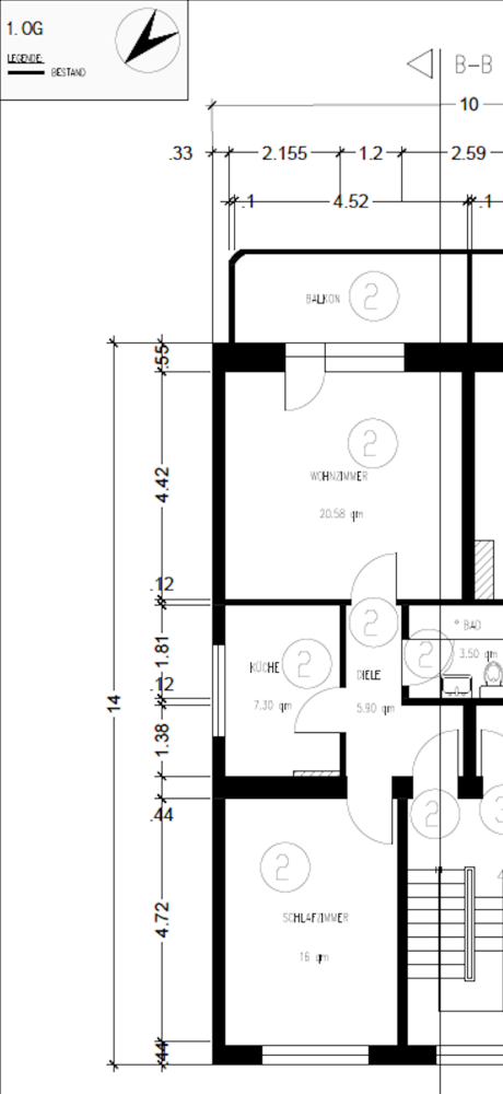 Apartamento T1 em Dusseldorf, Germany N.º 9572