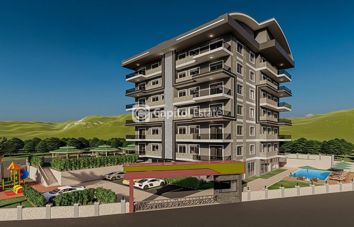 Apartment 1+1 in Antalya, Turkey No. 6541