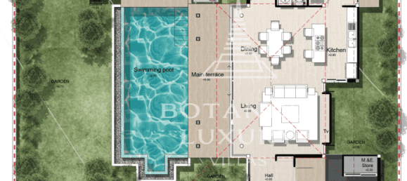 Villa de 3 dormitorios en Bang Tao, Thailand No. 22790 21