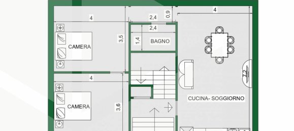 3 rooms Apartment in Barletta, Italy No. 24595 16